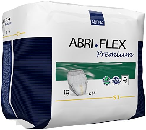 ABENS ABRI-FLEX Premium Protetive Roufe, Nível 1, Small, 14 contagem