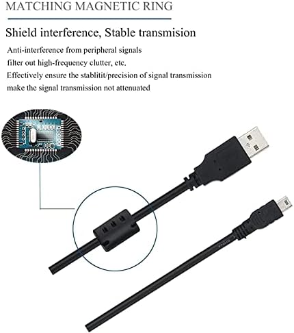 Substituição de 5 pés UC-E4 UC-E5 UC-E15 Transferência de dados USB Cabo de carregamento compatível