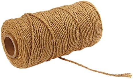 Artesanato Cordamento de cordão algodão de algodão longa/100 jardas de 100m de macramamento home têxteis de tricô