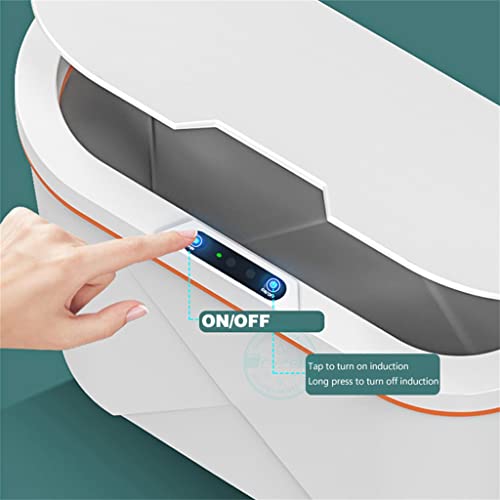 Zhuhw spray lixo inteligente pode eletrônico automático lixo doméstico para banheiro banheiro banheiro banheiro