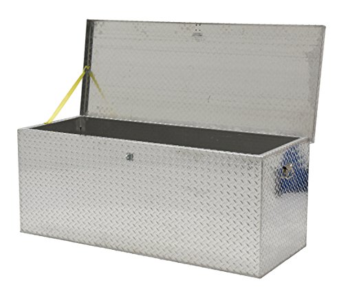 Vestil APTS-2460 Caixa de ferramentas portátil da placa de banda de alumínio, capacidade de 2500 lb., diâmetro
