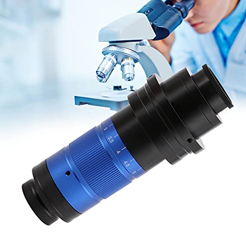 Microscópio de bolso de zoom iluminado, adaptador de lente de vidro conveniente de largura de grande abertura e vida real com diagrama de instruções para a maioria das pessoas para microscópio