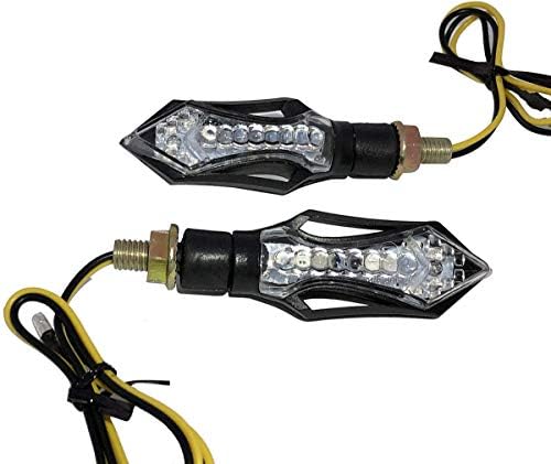 Motortogo Black Sequencial Turn Signals LED Turn Signals Indicadores compatíveis para 2006 Suzuki GSXR750