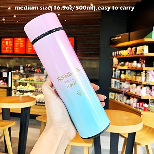 Garrafa de água de água inteligente garrafa de café com garrafa de café viagens de caneca de caneca