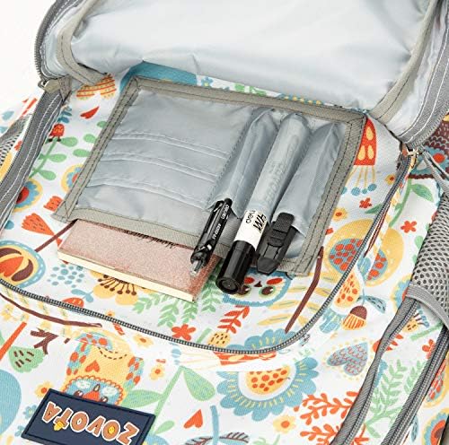 Backpack Zovota Rolling para meninos e meninas Backpack Backpack, 18 polegadas
