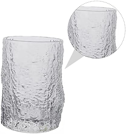 Hanabass 1pc Copo de vidro de vidro Copo claro para beber copos de café transparentes de café