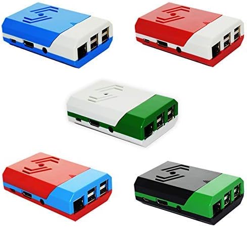 SB Components Pishell White Case: Uma caixa multicolorida para o Raspberry Pi 3 Modelo B+ e Câmera