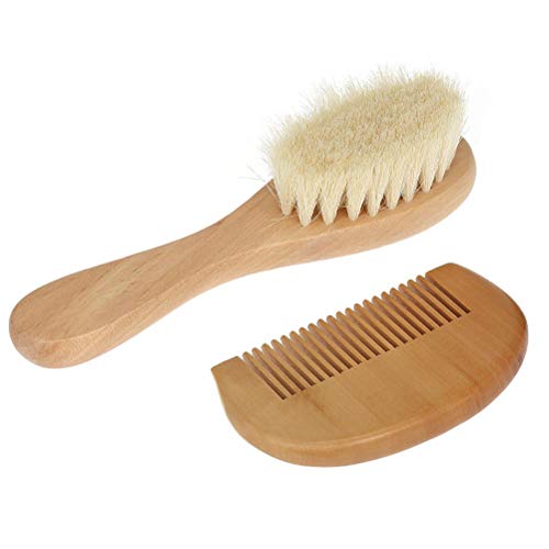 Pincel de cabelo doiTool para mulheres 2pcs pente útil e pincel conjunto de pincel macio Baby Bathing Brush
