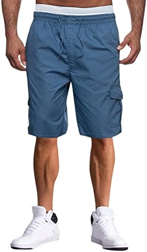Shorts de caminhada de carga para homens esticam shorts táticos respiráveis ​​rápidos seco
