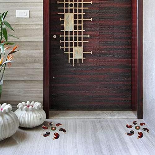 Rangoli acrílico para decoração de piso/mesa Diwali para decoração em casa por Índio colecionável