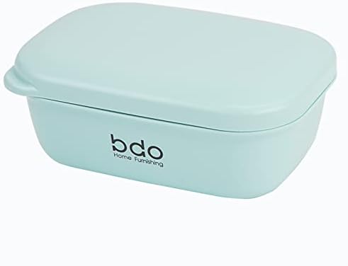 Dodamour 2 Pack Travel Soap Becliner com tampa, porta -sabão portátil com perfurações, caixa de sabão para acampamento,