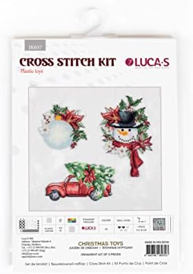 Toys Cross Stitch Kits - brinquedos de Natal, JK037