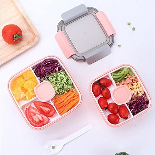 Lancheira para crianças e Aldult Universal Microowavelable Bento Box Salad Lunchas de frutas mais nítidas