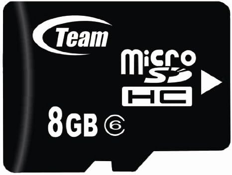 8 GB Turbo Classe 6 Card de memória microSDHC. A alta velocidade para o Nokia Navigator 6210 6710