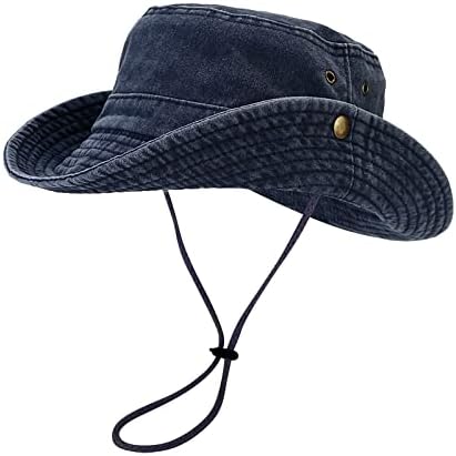 Mengpa Men Summer Sun Hats Hat Hat Hat Beach BOONIE HAT CHAPA DE PEIXA DOBRILHO PARA MULHERES