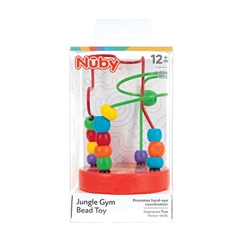 Nuby Coloful Mini Moda Maze Roller Roller Roller- brinquedo educacional precoce