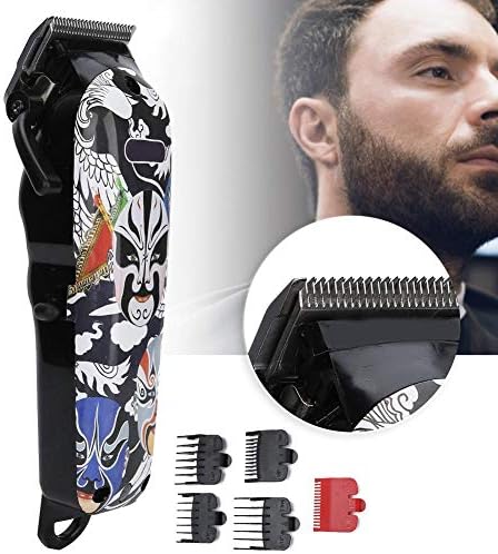 Xuuyuu Hair Clippers for Men Clippers Professional sem fio para corte de barba de barba Kit de brecha recarregável com cinco pentes limitados