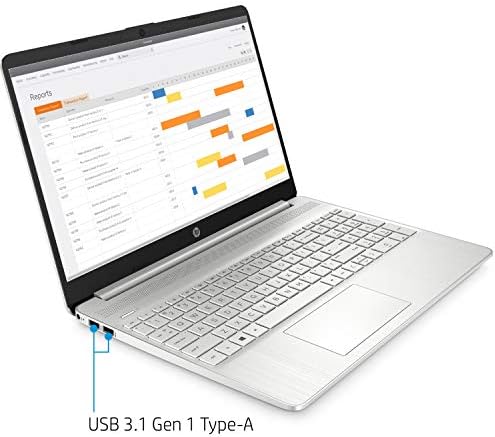 Laptop HP Pavilion, tela sensível ao toque de 15,6 HD, processador AMD Ryzen 3 3250U, teclado retroiluminado,