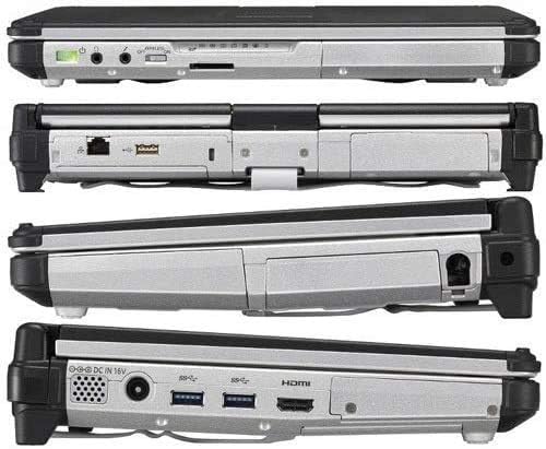 Panasonic Laptop Convertible Tablet Cf-C2, Intel i5 4ª geração, 1,90GHz, 12,5 HD Touchscreen, 8 GB, 240 GB SSD, webcam, WiFi, Bluetooth, Windows 10 Pro atualizado