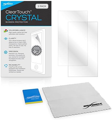Protetor de tela de ondas de caixa compatível com Samsung 32 Smart Monitor - ClearTouch Crystal,