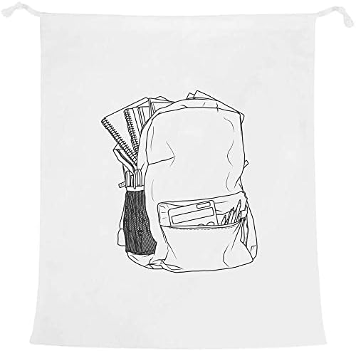 Azeeda 'School Mackpack' Laundry/Lavagem/Bolsa de Armazenamento