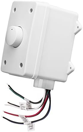 OSD Outdoor 300W Controle de volume, baseado em resistor, gabinete resistente ao clima, OVC305R, branco