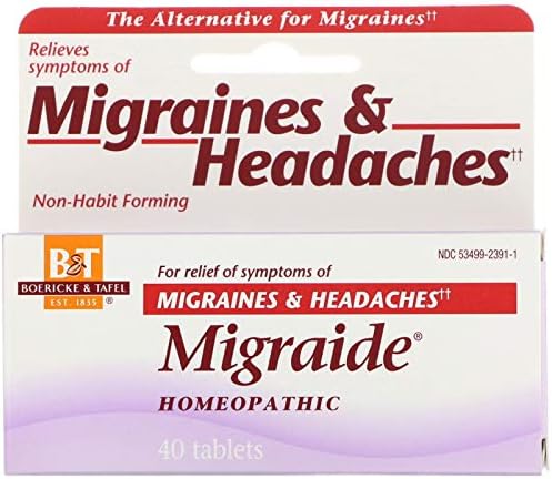 Boericke & Tafel Migraide - 40 comprimidos