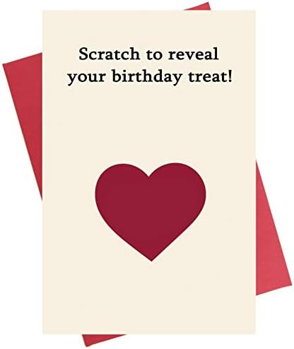 Corte de aniversário de arranhão, cartão de aniversário travessa engraçada para o namorado noivo,