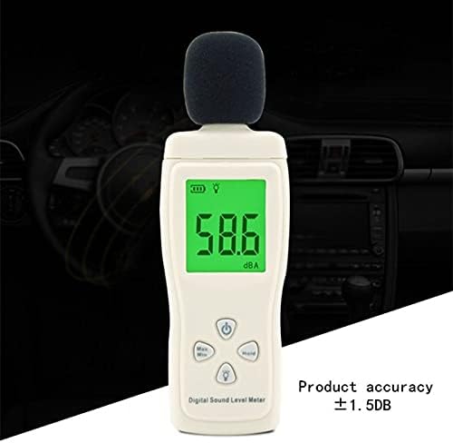 KFJBX Digital Sound Level Meter 30-130dB Decibel Monitoramento de ruído Testador de ruído Smart Sensor Ruído DB Analisador de detector