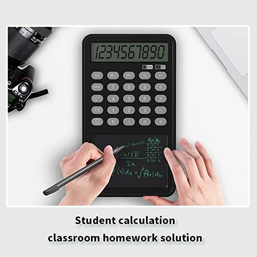 9PEURUB Calculadora que escrevem calculadoras de doodle do comprimido com botão de bloqueio e e-Pen 12 dígitos