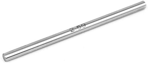 Aexit 2,59 mm de pinças de tungstênio orifício da haste cilíndrica do orifício de haste medindo pinças de discagem de pino medidor de medidores