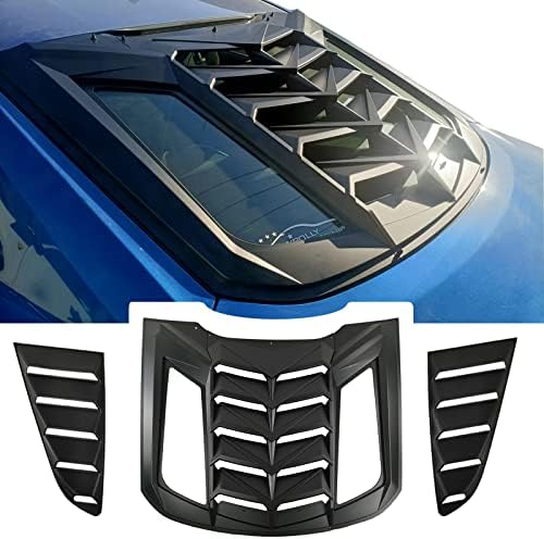 Garvers de janela traseira e lateral de Gaeaauto ajustados para 2018-2023 Ford Mustang, Sun Shade