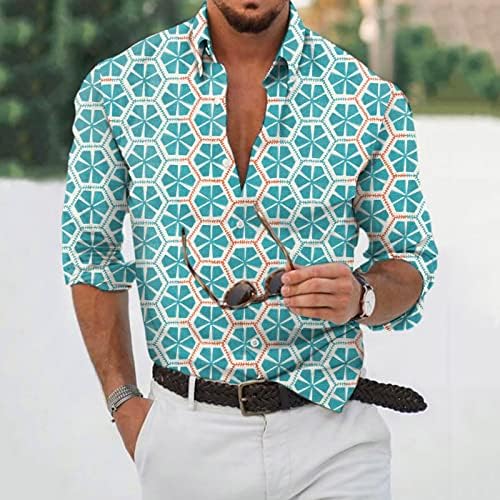Camisetas para homens designer gráfico Spring Summer Summer masculino linho de algodão casual camisetas de manga comprida camisas soltas