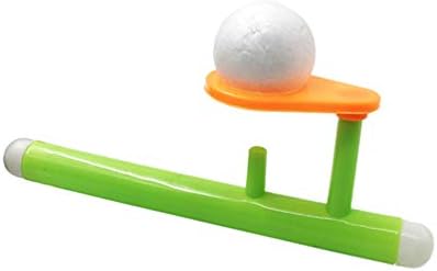 Alipis Christmas Gifts Toys Outdoor Blowing: Flutuating Blow Boll Balls Game Balance de madeira Blowing Blow and Catch Game Para Favores educacionais 20pcs