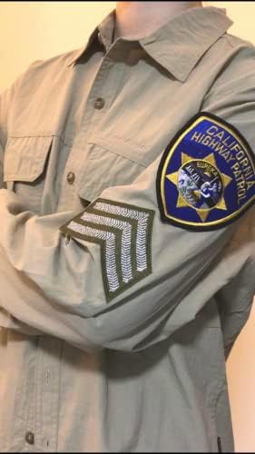 Patch fofo de 4,5 Large Highway Patrol da Califórnia US Chips Crew Logo