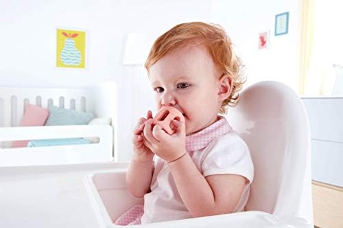 HAPE RATTA GEOMÉTRICO | Brinquedos de chocalho coloridos para recém -nascido, bebês e crianças pequenas,