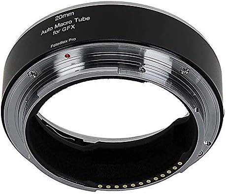 Tubo de extensão macro automática Fotodiox Pro, seção de 20 mm-para câmeras de espelho GFX de Fuji G-Mount GFX para fotografia extrema de close-up