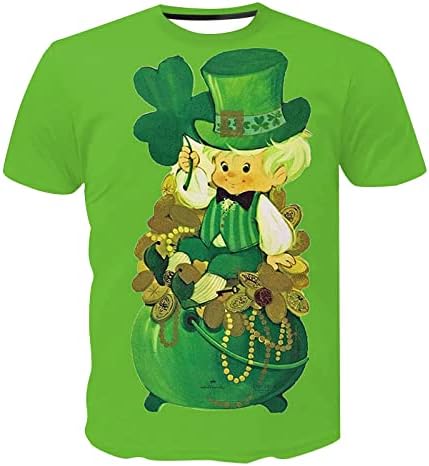 Camisetas masculinas do dia de St. Patrick