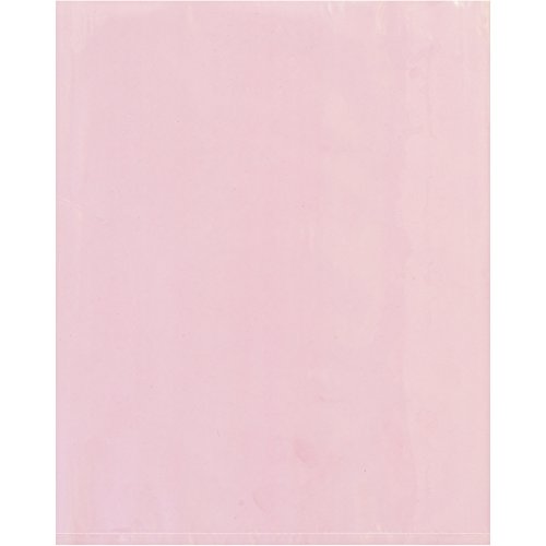 Sacos poli-poli anti-estáticos de 2 mil, 2 x 4, rosa, 1000/estojo