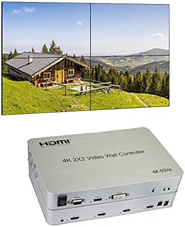 Expert Connect 2x2 Video Wall Controller | 1080p | Entradas HDMI e DVI; Saídas HDMI | 8 Modos de