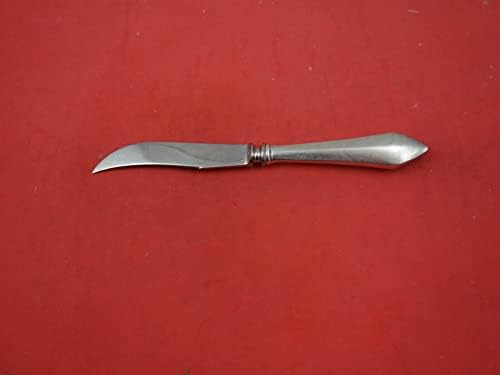 Chatham por Durgin Sterling Silver Fruit Knife com Mono Aplicado serrilhado 7