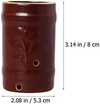 Caixa de cura de caixa de moxa de cerâmica Doitool Caixa de queimador de bastão de moxabustão para a cintura