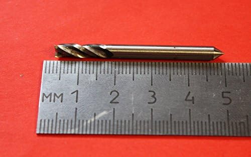 Mill de final 4 mm, 3 flauta, comprimento da lâmina 12 mm para CNC URSS 1 PCS