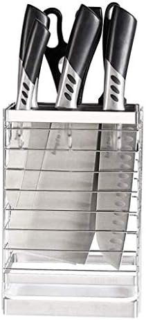 Klhdgfd Solder de faca de aço inoxidável - Casta de armazenamento de armazenamento de ferramentas Inserir