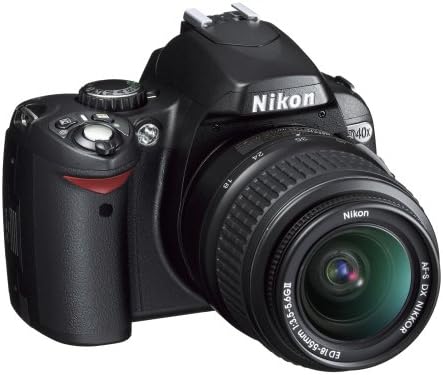 Nikon D40X 10.2MP Digital SLR Câmera com 18-55mm f/3.5-5.6g Ed II AF-S DX ZOOM-NIKKOR LENS