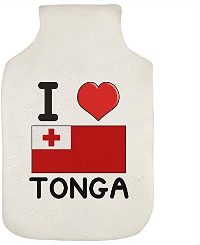 Azeeda 'eu amo a tampa da garrafa de água quente de Tonga'