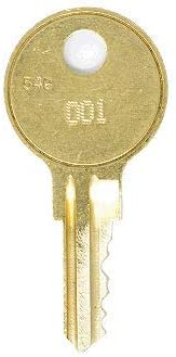 Artesão 166 Chaves de substituição: 2 chaves