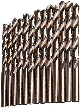 Conjunto de broca de peças xmeifei Conjunto de broca M42 HSS Twist Bit Bit Set 3 Edge Cabeça 8% Alta broca de cobalto para aço inoxidável perfuração de metal de madeira