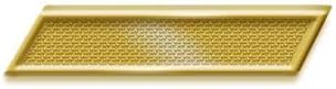 Gold Service Bar Chenille Pins - Prêmio de pino de lapela de grande barra de serviço