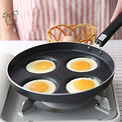 Frigideira frigideira frigideira omelete omelete ligada aço inoxidável panela anti-pan anti-arranha da panela adequada